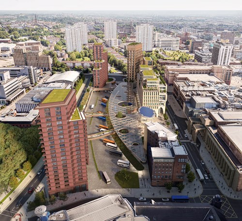 Buchanan Bus Station Masterplan View 5